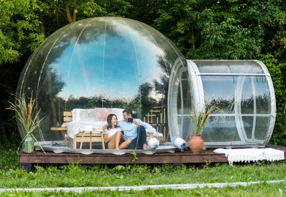 best transparent inflatable bubble tent